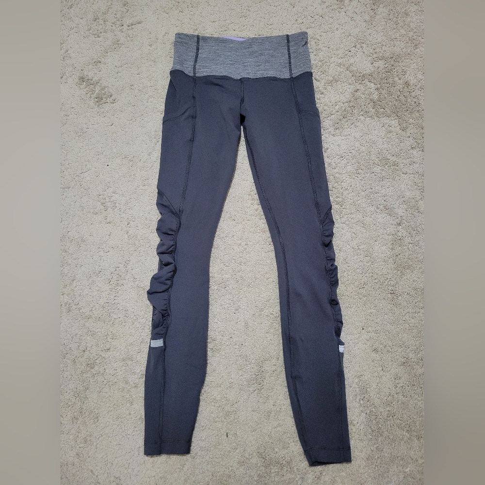 Lululemon Speed Tight II Ruched 30" Size 6